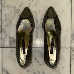 Walter Steiger Green Flats & Loafers